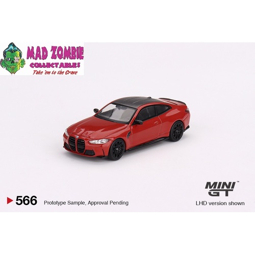 Mini GT 1/64 - BMW M4 Competition (G82) Toronto Red Metallic