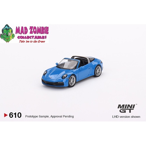 Mini GT 1/64 - Porsche 911 Targa 4S  Shark Blue