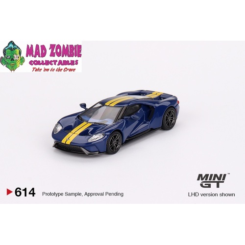  Mini GT 1/64 - Ford GT Sunoco Blue