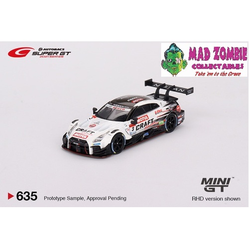 Mini GT x Japan Market Exclusive 1/64 Nissan GT-R Nismo GT500  #3 NDDP Racing with B-Max 2021 SUPER GT SERIES