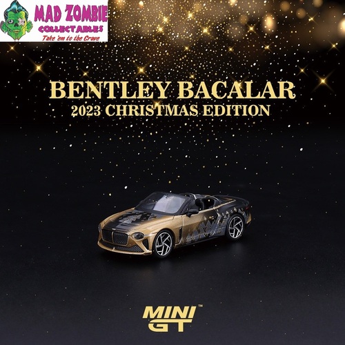 Mini GT 1/64 - Bentley Mulliner Bacalar 2023 Christmas Limited Edition 9999 pieces