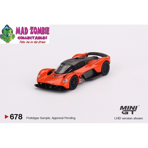 Mini GT 1/64 - Aston Martin Valkyrie  Maximum Orange