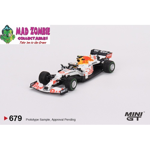 True Scale Miniatures Mini GT 1/64 - Red Bull RB16B #11 Sergio Pérez  2021 Turkish Grand Prix 3rd Place