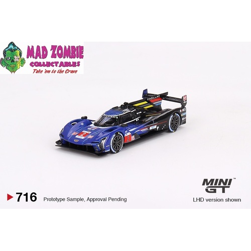 Mini GT 1/64 - Cadillac V-Series.R #2 Cadillac Racing  2023 Le Mans 24 Hrs  3rd Place
