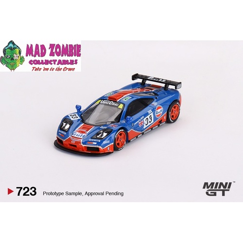 Mini GT 1/64 - McLaren F1 GTR #33 1996 Le Mans 24Hr