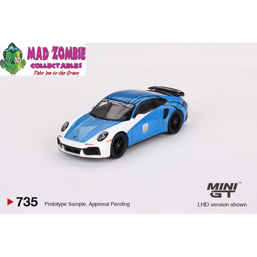 Mini GT 1/64 - Porsche 911 Turbo S Safety Car 2023 IMSA Daytona 24 Hrs