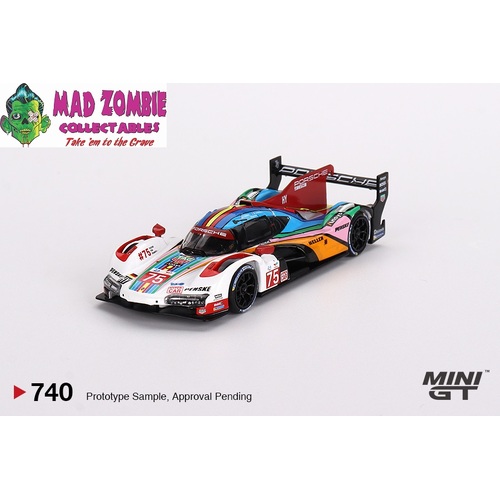 Mini GT 1/64 - Porsche 963 #75 Porsche Penske Motorsport 2023 24 Hrs of Le Mans