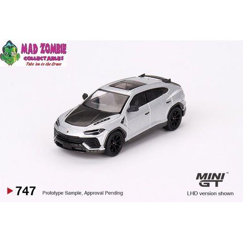 Mini GT 1:64 - Lamborghini Urus Performante Grigio Nimbus