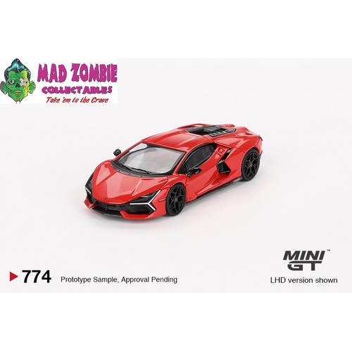 Mini GT 1/64 - Lamborghini Revuelto  Arancio Dac Lucido