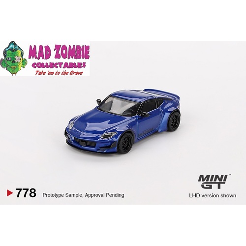 Mini GT 1/64 - Nissan Z Pandem Seiran Blue