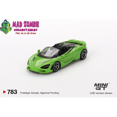 Mini GT 1/64 - McLaren 750S Spider Mantis Green