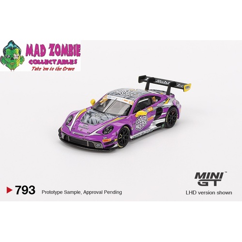Mini GT 1/64 - Porsche 911 GT3 R #27 HubAuto Racing  2023 FIA GT World Cup 70th Macau Grand Prix