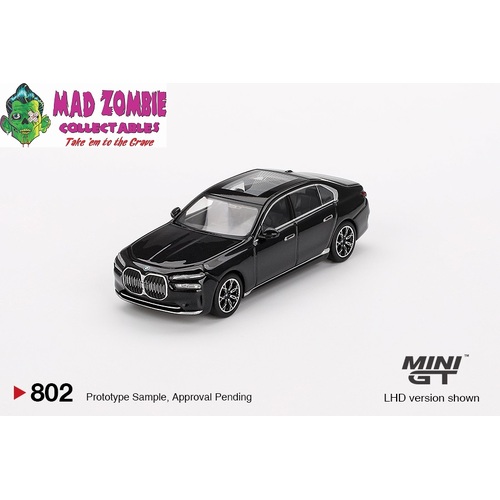 Mini GT 1/64 - BMW i7 eDrive50 Black Sapphire