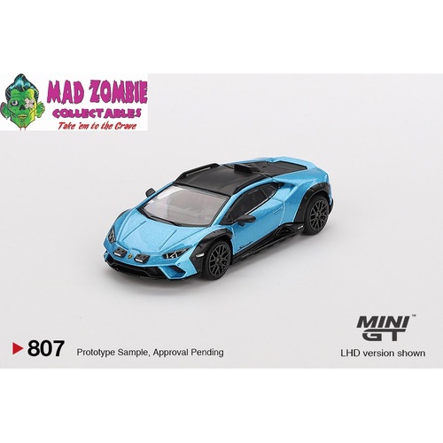 Mini GT 1/64 - Lamborghini Huracán Sterrato Blu Aegir