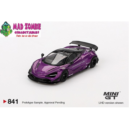 Mini GT 1/64 - McLaren 720S LB★Works Purple - PRE-ORDER