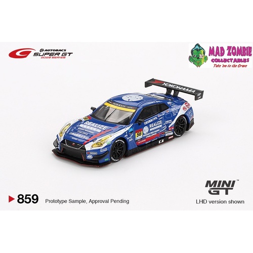 Mini GT 1/64 - Nissan GT-R NISMO GT3  #56 "Realize Nissan Mechanic Challenge GT-R"  KONDO RACING 2023 Super GT Series - PRE-ORDER