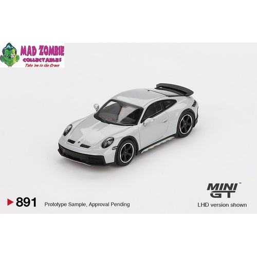 Mini GT 1/64 - Porsche 911 Dakar Ice Gray Metallic - PRE-ORDER