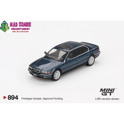 Mini GT 1/64 - BMW 750IL Sorrento Blue Metallic - (PRE-ORDER)