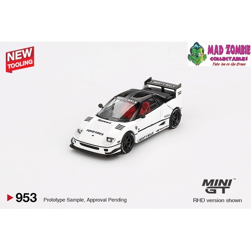 Mini GT 1/64 - Mazda AZ-1 Liberty Walk LB40 White 2024 Tokyo Auto Salon - PRE-ORDER