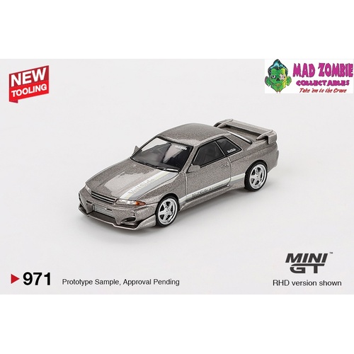 Mini GT 1/64 - Nissan Skyline GT-R (R32) Veilside Combat C-I Veilside Combat Grey - (PRE-ORDER)