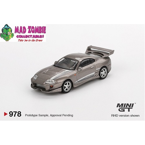 Mini GT 1/64 - Toyota Supra VeilSide Combat V-II Combat Grey - (PRE-ORDER)