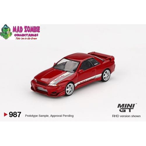 Mini GT 1/64 - Nissan Skyline GT-R (R32) VeilSide Combat C-I Gem Red - (PRE-ORDER)