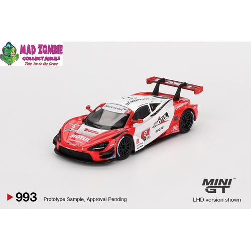 MINI GT 1/64 - McLaren 720S GT3 Evo Pfaff Motorsports 2024 IMSA Laguna Seca - PRE-ORDER