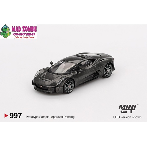 MINI GT 1/64 - Jaguar C-X75 Test Car - Carbon Fiber - PRE-ORDER