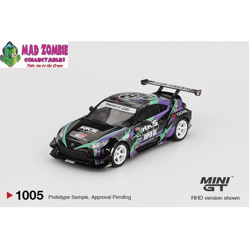 Mini GT 1/64 - Toyota GR86 HKS TYPE R 2022 Tokyo Auto Salon - (PRE-ORDER)