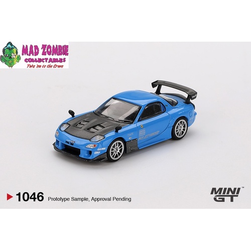 MINI GT 1/64 - Mazda RX-7 RE-Amemiya 20B NA 3ROTOR-7  “Ama-san Go” - PRE-ORDER
