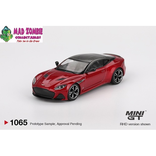 MINI GT 1/64 - Aston Martin DBS Hyper Red - PRE-ORDER