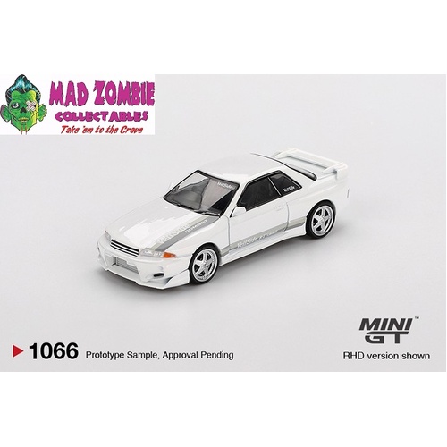 MINI GT 1/64 - Nissan Skyline GT-R (R32) VeilSide Combat C-I White - PRE-ORDER