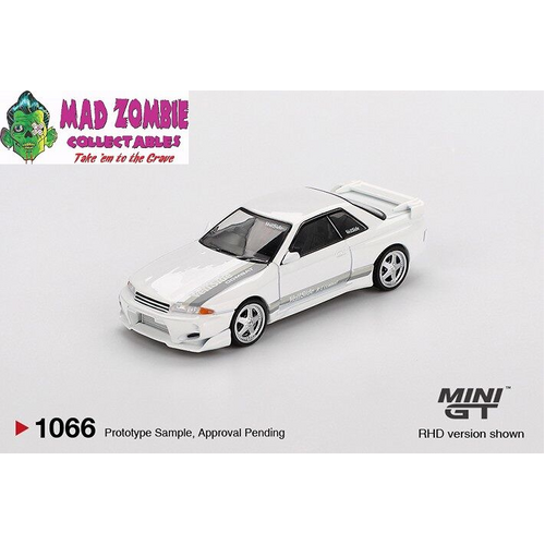 MINI GT 1/64 - Nissan Skyline GT-R (R32) VeilSide Combat C-I White