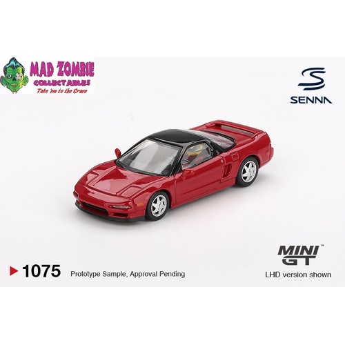 MINI GT 1/64 - Honda NS-X Prototype Midship Sports 1989 Ayrton Senna w/ Figure – Ayrton Senna Collection blister packaging - PRE-ORDER