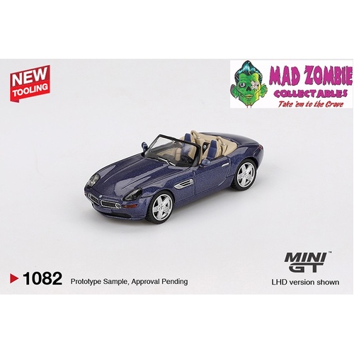 MINI GT 1/64 - BMW Z8 Alpina Alpine Blue - PRE-ORDER