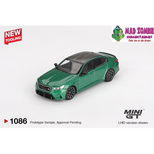 MINI GT 1/64 - BMW M5 (G90) Isle of Man Green Metallic - PRE-ORDER