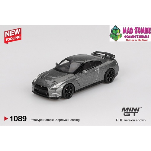 MINI GT 1/64 - NISSAN GT-R 2013 Dark Metal Gray (NISMO R35 CRS Version) - PRE-ORDER
