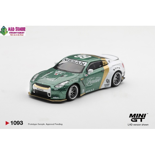 MINI GT 1/64 - Nissan GT-R (R35) LB★WORKS  Type 1, Custom Ducktail Auto Finesse - PRE-ORDER