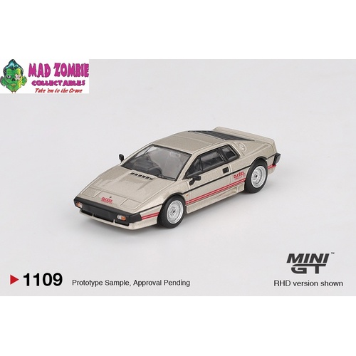 MINI GT 1/64 - Lotus Esprit Turbo Metallic Silver - PRE-ORDER