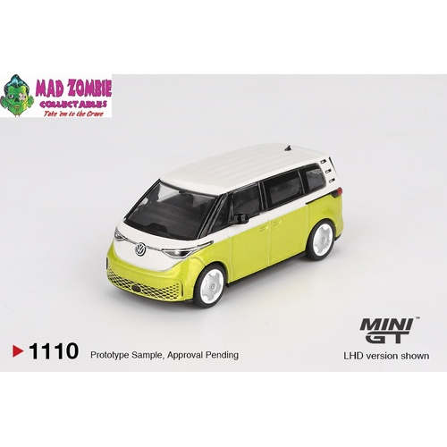 MINI GT 1/64 - Volkswagen ID.Buzz Candy White / Pomelo Yellow - PRE-ORDER