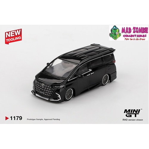 MINI GT 1/64 - Toyota Alphard 40 KUHL Black - PRE-ORDER