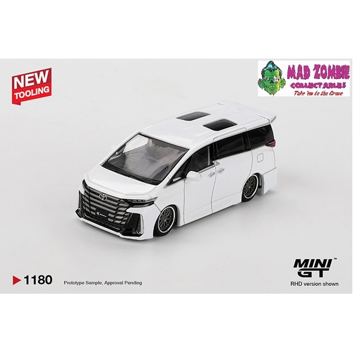MINI GT 1/64 - Toyota Vellfire 40 KUHL White - PRE-ORDER