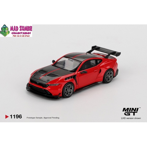 MINI GT 1/64 -  Ford Mustang GTD Race Red - PRE-ORDER