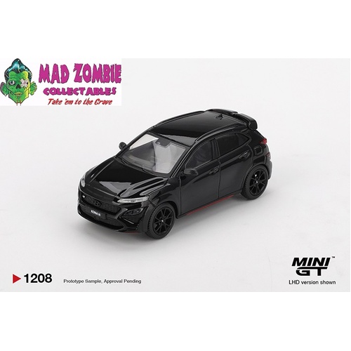 MINI GT 1/64 - Hyundai KONA N Phantom Black - PRE-ORDER