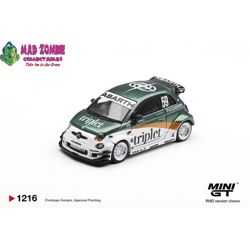 MINI GT 1/64 - Abarth 595 LB-WORKS  TY Edition - PRE-ORDER
