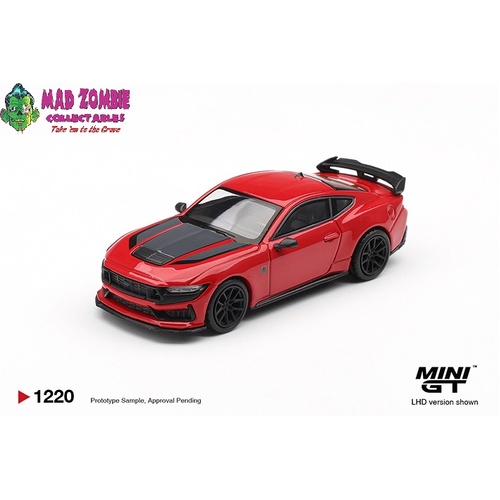 MINI GT 1/64 - Ford Mustang Dark Horse Race Red - PRE-ORDER