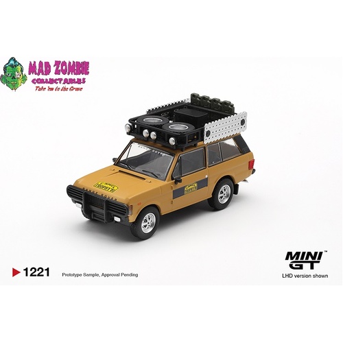 MINI GT 1/64 - Range Rover 1981 Camel Trophy Sumatra K.Stoppa & A.Valldorf - PRE-ORDER