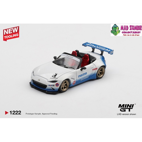 MINI GT 1/64  - Mazda Miata MX-5 (ND) Pandem IMSA - (PRE-ORDER)