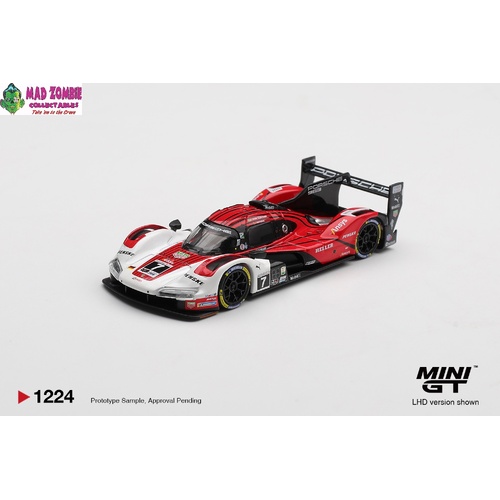 MINI GT 1/64  - Porsche 963 #7 Porsche Penske Motorsport  2025 IMSA Daytona 24 Hrs Winner - (PRE-ORDER)