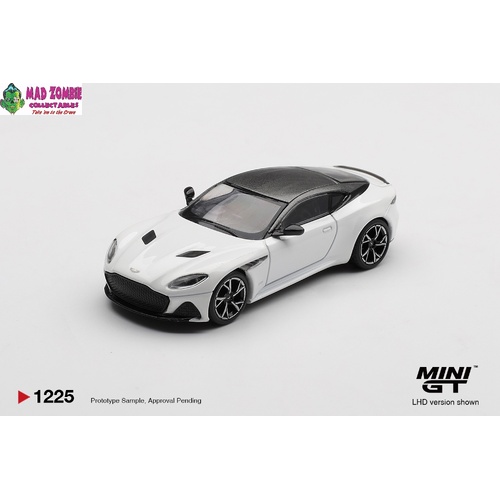 MINI GT 1/64  - Aston Martin DBS Stratus White - (PRE-ORDER)